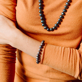 Black Pearl Bracelet