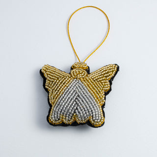 Hand-Beaded Angel Ornament