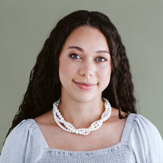 Triple-Strand Pearl Necklace