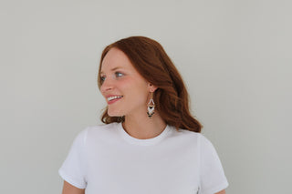 Tapestry Earrings (Opal)