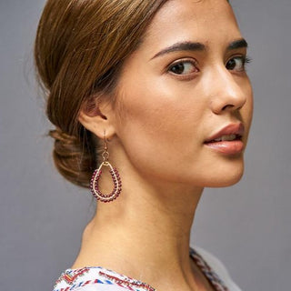 Verity Earrings (Mulberry)