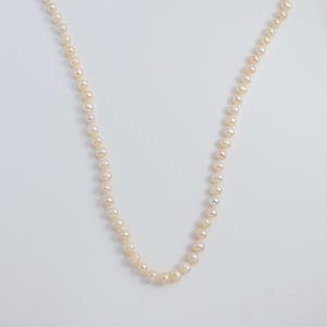 Pink Pearl Necklace 
(Long)