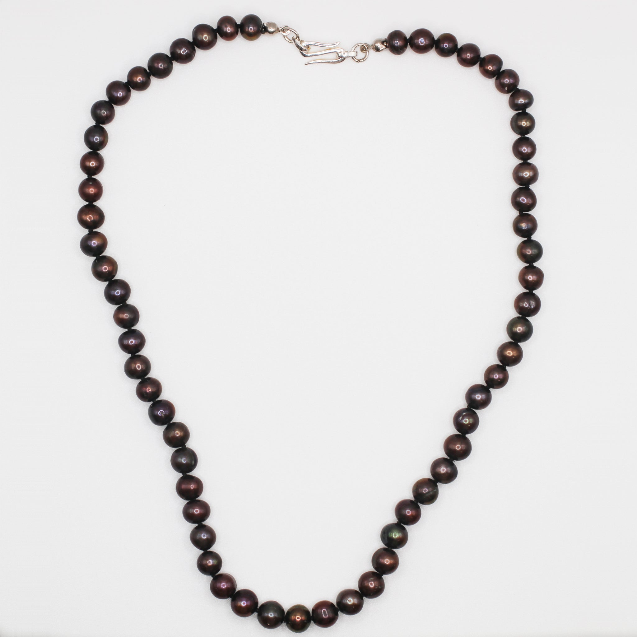 Cranberry Glow Pearl Necklace