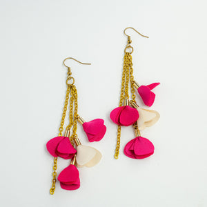 Sweet Pea Petal Earrings