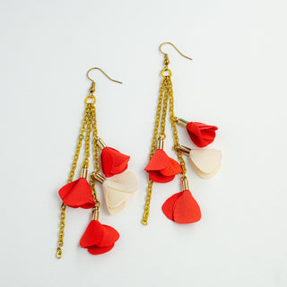 Poppy Petal Earrings