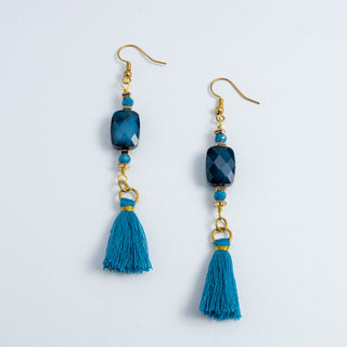 Bold Azure Earrings