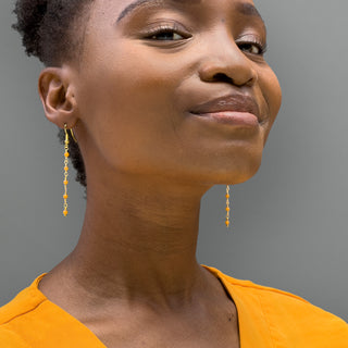 Abiding Joy Earrings (Yellow Jasper)