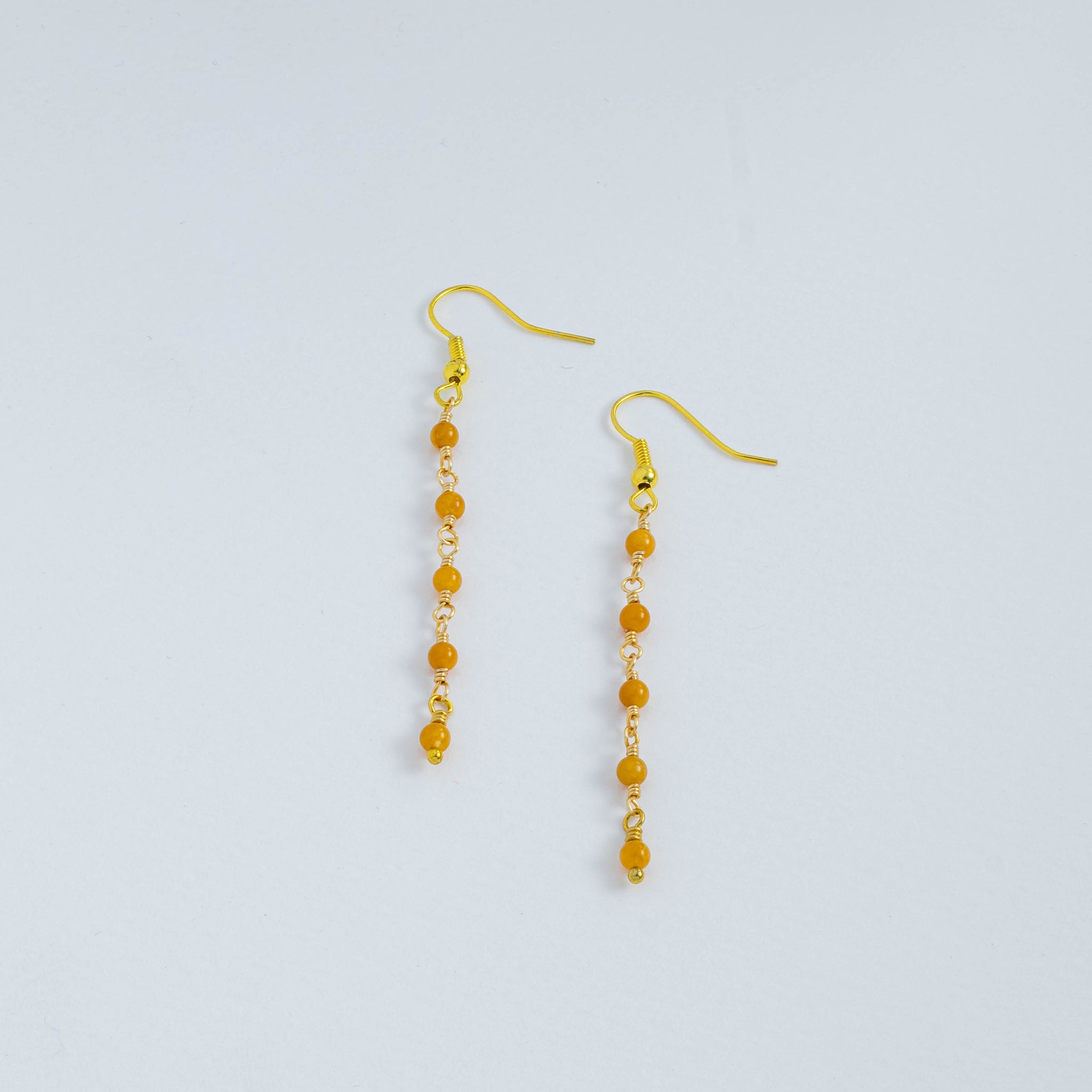 Abiding Joy Earrings (Yellow Jasper)