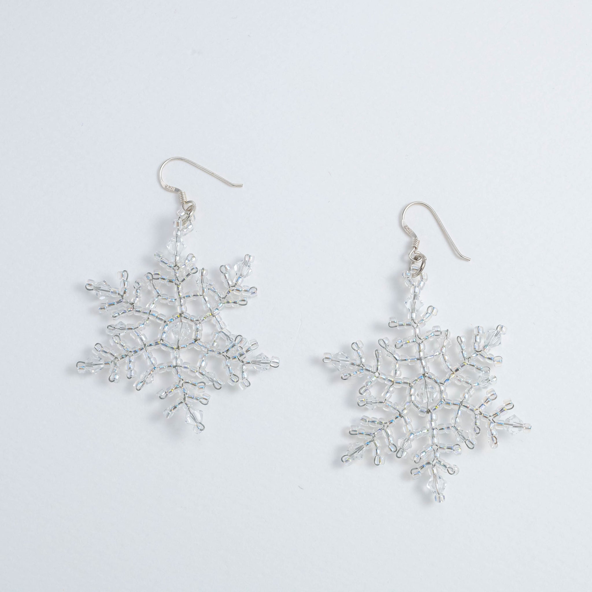 Snowflake Earrings (Silver)